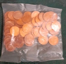 lotto 50 monete da 1 centesimo