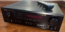 Ricevitore audio surround A/V Denon AVR-1603 vintage con pacchetto telecomando