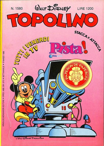 Fumetto topolino walt disney - topolino,