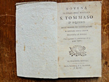 1801-NOVENA in Onore
