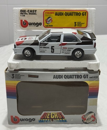 Burago audi quattro gt - 1:24,