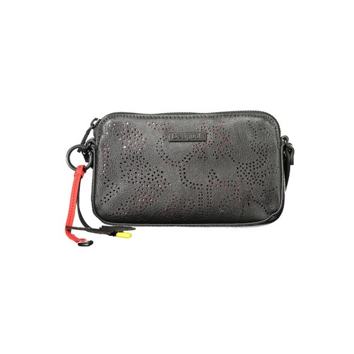 Desigual nero poliuretano - nero,