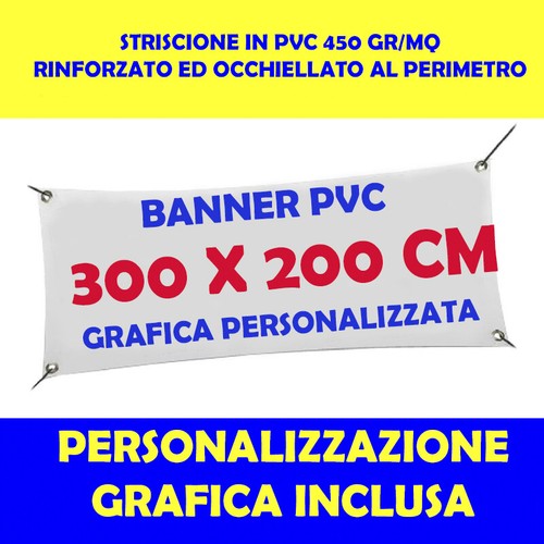 Striscione banner pvc 450 - 450, gr