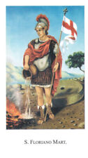 santino-holy card  Image Pieuse  San Floriano Martire