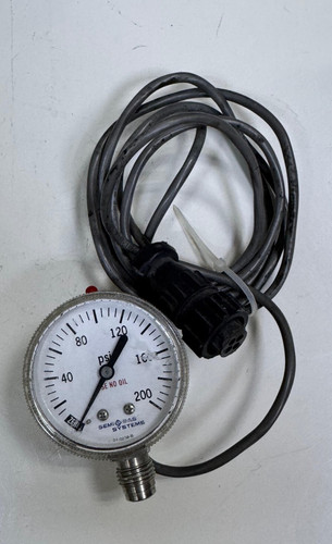 Manometro semi gas 0238 - manometro, 01-0238-b