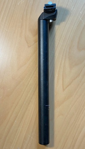 Black alloy seat post - alloy,