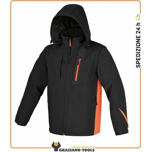 Giacca softshell con - softshell, cappuccio