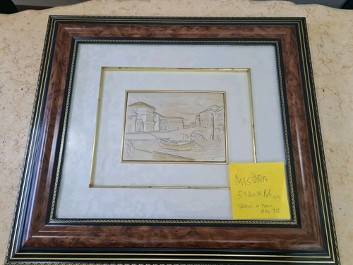 Quadro argento 925 e legno - quadro,