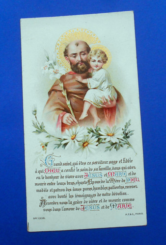 Santino holycard san - santino, giuseppe