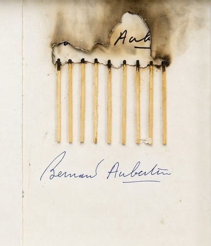 Bernard aubertin livre brulé - livre,
