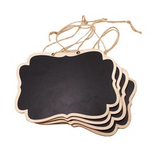 (4 pièces) Mini tableau noir