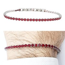 Bracciale tennis uomo in