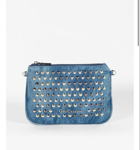 Bustina donna jeans all - jeans, studs