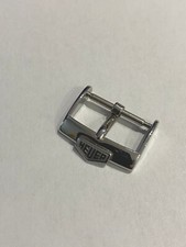 Fibbia Heuer acciaio PVD 18mm