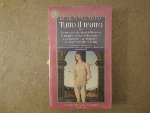 Annunzio tutto il teatro - d'annunzio,
