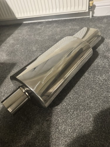 Silenziatore acciaio inox - acciaio,