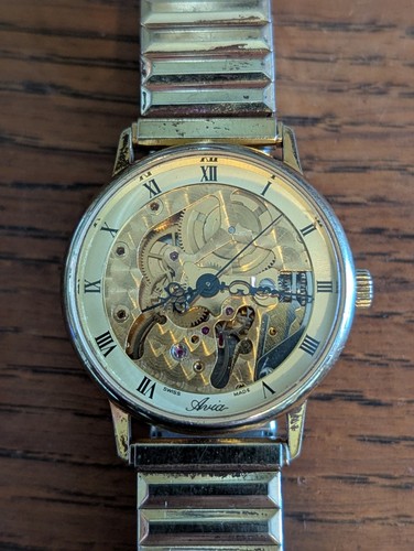 Orologio scheletrato avia - scheletrato, 17