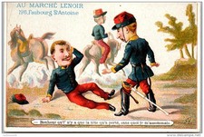 AU MARCHE LENOIR - il n'y a que la tete qui a porte