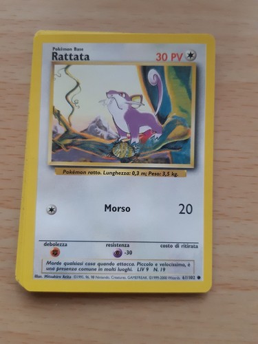 Rattata carta pokémon - 6,