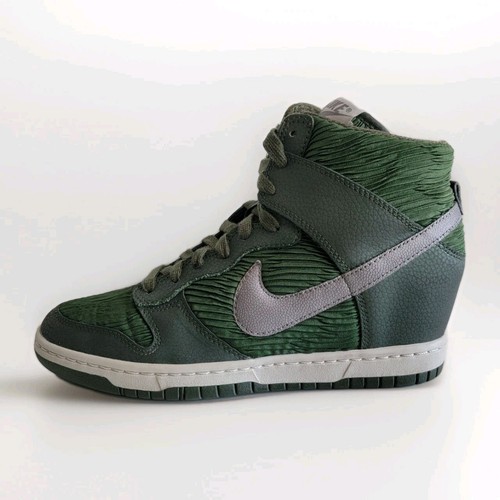 Nike dunk sky zeppa verde - dunk, hi