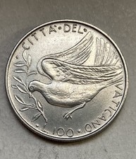 100 Lire 1970 Città del Vaticano.