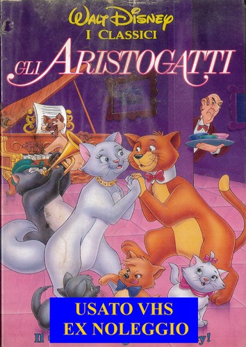 Gli aristogatti vhs ex - gli,