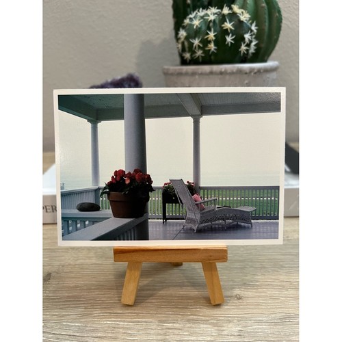 Cartolina chaise longue - longue, in