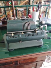 Calcolatore Calcolatrice Manuale Meccanica Vintage Walther Germany