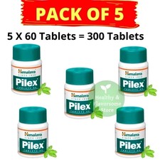 5 x Himalaya Pilex 300 Tabs