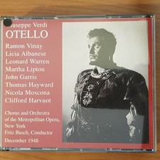 FRITZ BUSCH verdi otello NM/EX