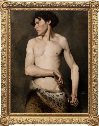 Dipinto mano vecchio - a,