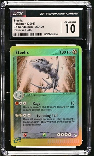 Cgc steelix 2003 - cgc,