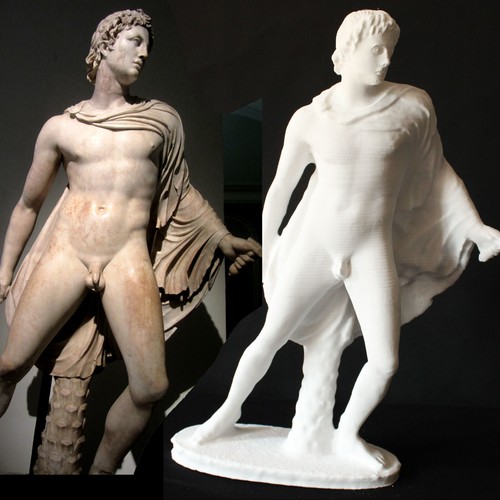 Protesilao scultura 50 cm - protesilao, ''20/50