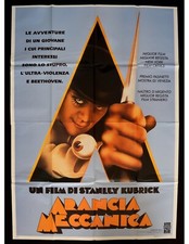ARANCIA MECCANICA 200X140CM MANIFESTO ORIGINALE locandina poster  200cm x 140cm