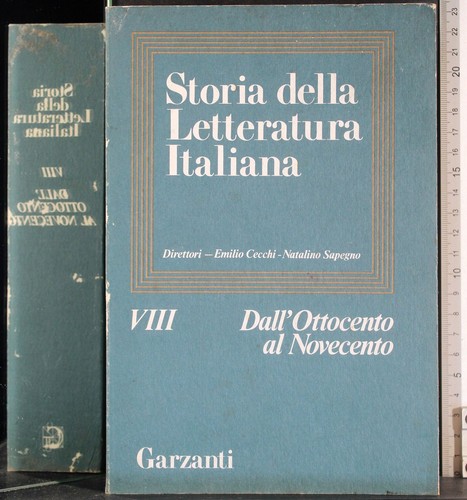 Storia letteratura italiana - storia, 8