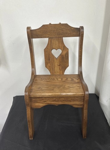 Sedia vintage bambino rovere