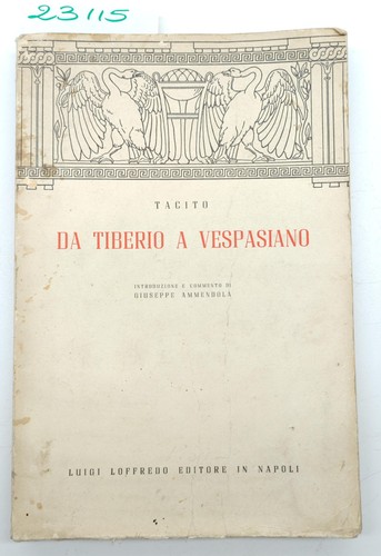 Tacito tiberio vespasiano - tiberio,
