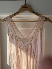 Abito slip rosa taglio bias