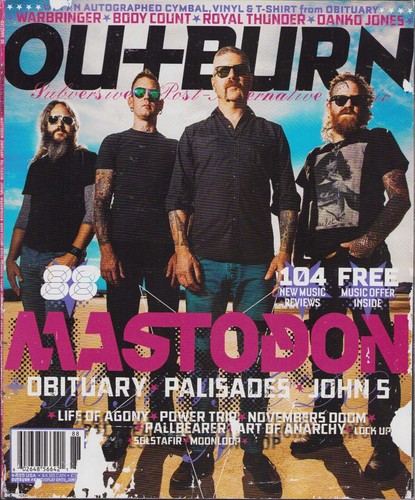 Outburn magazine mastodon - magazine,