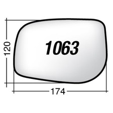 Vetro SPECCHIO RETROVISORE