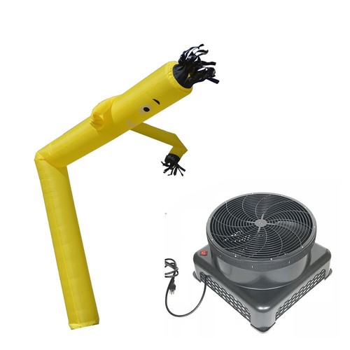 Soffiatore gonfiabile giallo