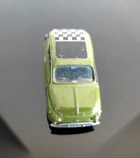 VINTAGE  POLITOYS MODELLINO FIAT 500 L  NE 23  VERDE SC 1:43  ANNI '70
