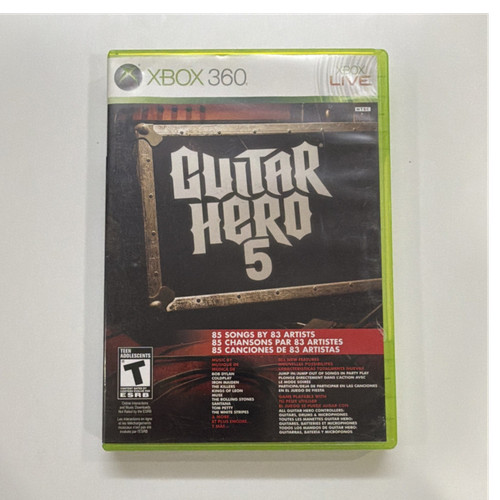 Activision guitar hero xbox - 5,