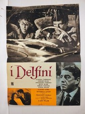 FOTOBUSTA 50 X 70 FILM CINEMA "I DELFINI" con CLAUDIA CARDINALE TOMAS MILIAN