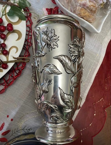 Vaso argentato marcello - argentato,