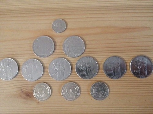 Lotto monete 100 lire - lotto,