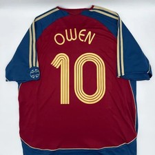 Maglia calcio Owen #10 Newcastle United 2006/2007 away ORIGINALE Adidas rara XL