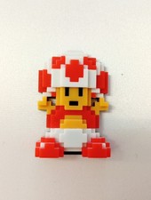 TOAD 8 bit - Super MARIO  JAKKS PACIFIC  Action Figure 5 Cm