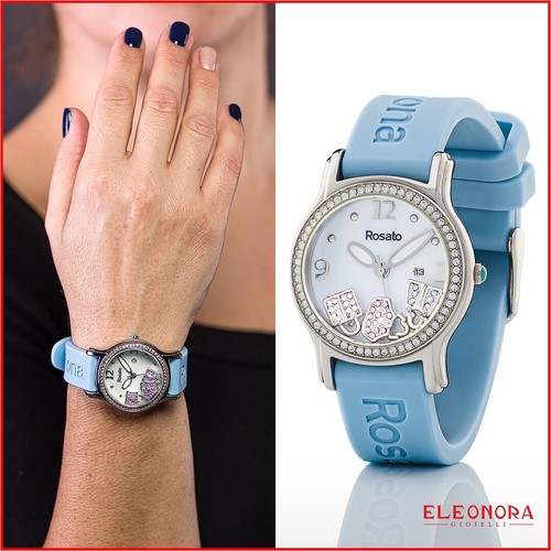 Orologio donna gomma acciaio - orologio,