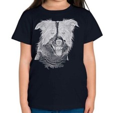 Border Collie Schizzo Bambini